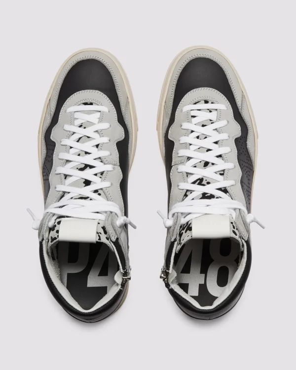 Best BaliHi Grey Spotted Women High Tops