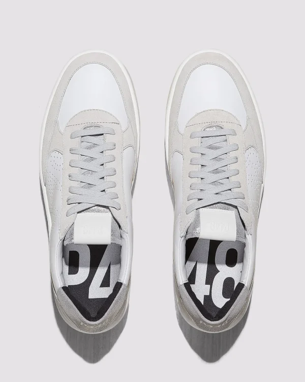 Store Empire White/Silver Women Platforms | Low Tops