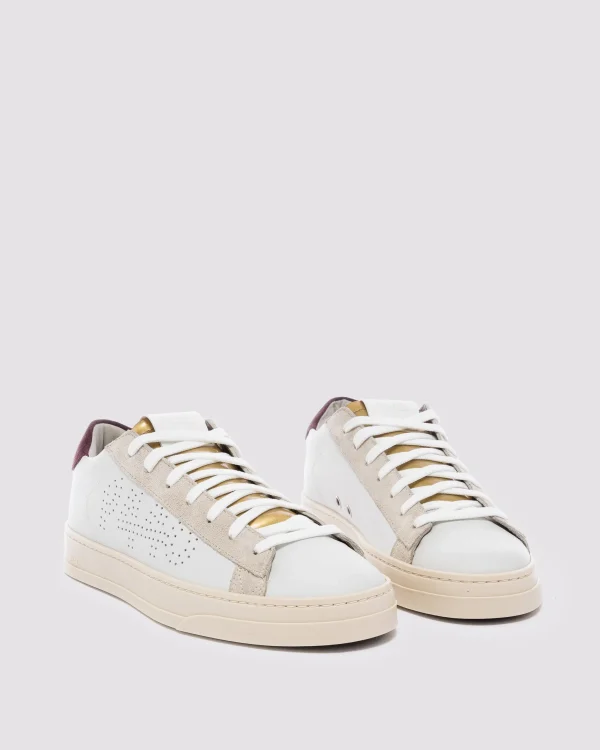 Best Sale Jack White/Gold Women Low Tops