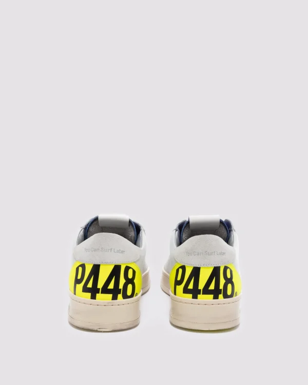 Store Jack White/Neon Low Tops