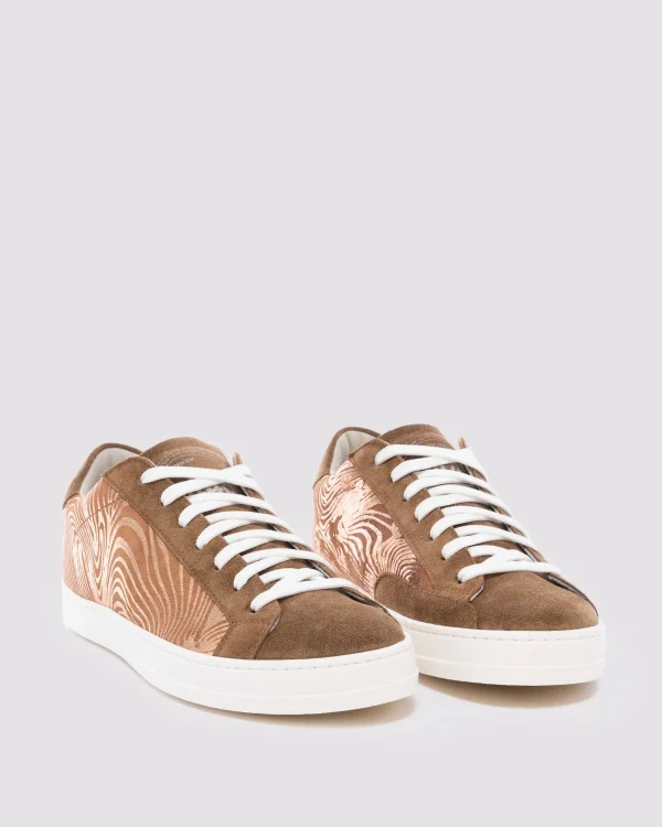 New John Revolution Brown Women Low Tops