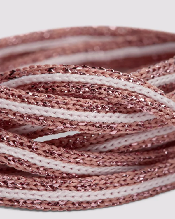 Clearance Shoelaces Rose/Pink Glitter Women Laces | Laces