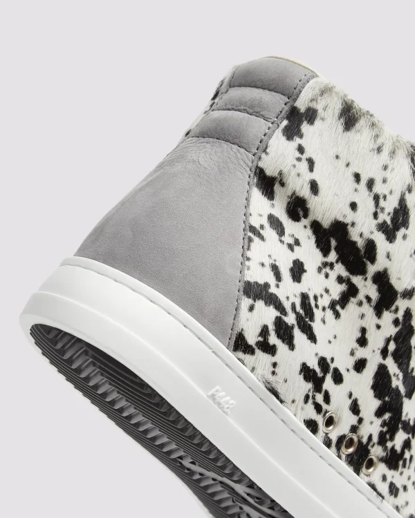 Best Sale Skate Grey Spotted Women High Tops