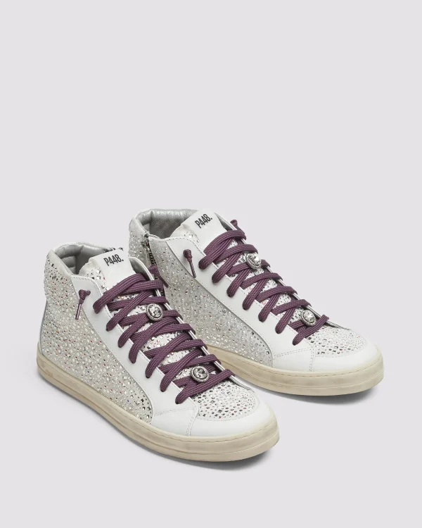 Cheap Skate Multi Strass Women High Tops
