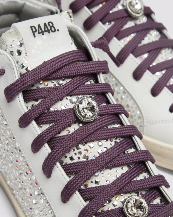 Cheap Skate Multi Strass Women High Tops