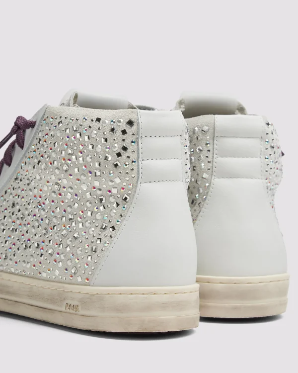 Cheap Skate Multi Strass Women High Tops