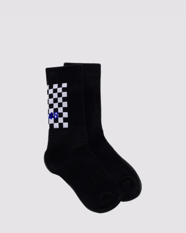Clearance Socks Black/Check Women Accessories | Accessories