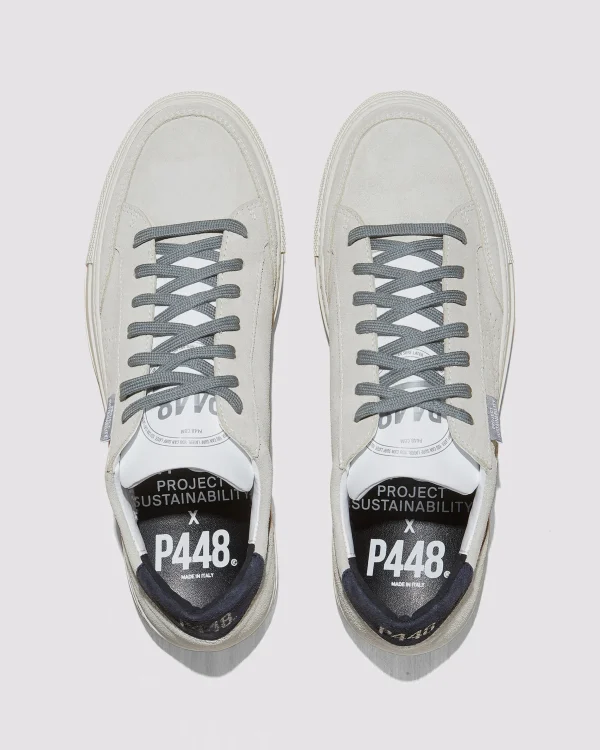 Fashion Soho Recycled Suede Blue Low Tops