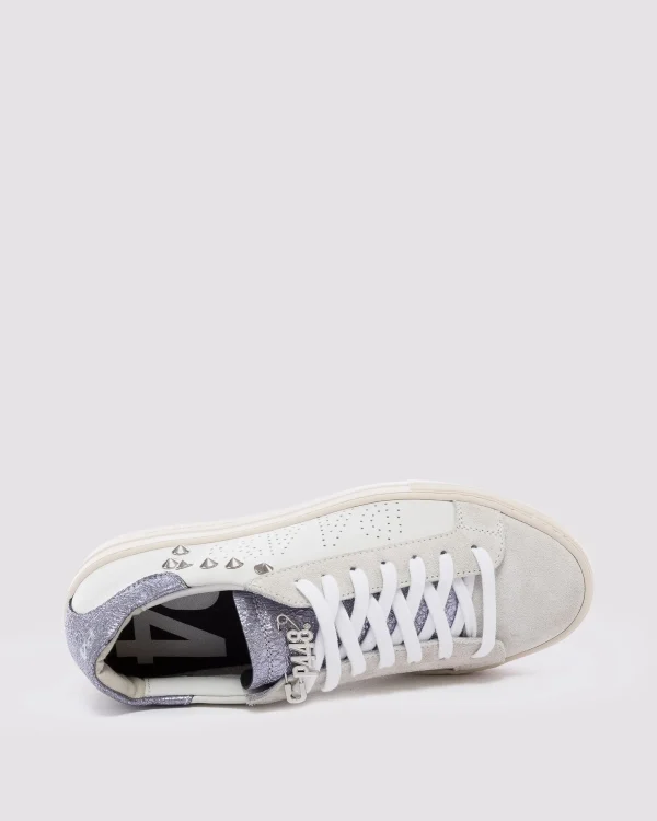Cheap Thea Lilac Stud Women Platforms | Low Tops