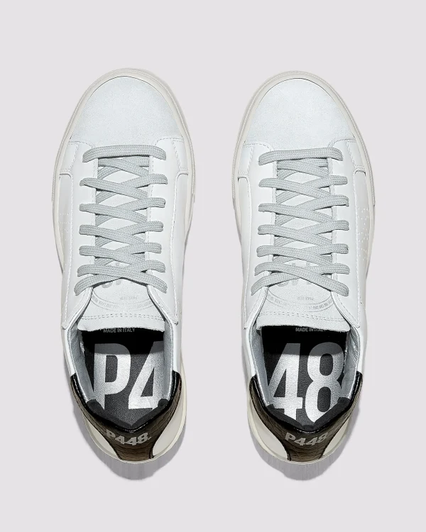 Flash Sale Thea White/Black Women Platforms | Low Tops